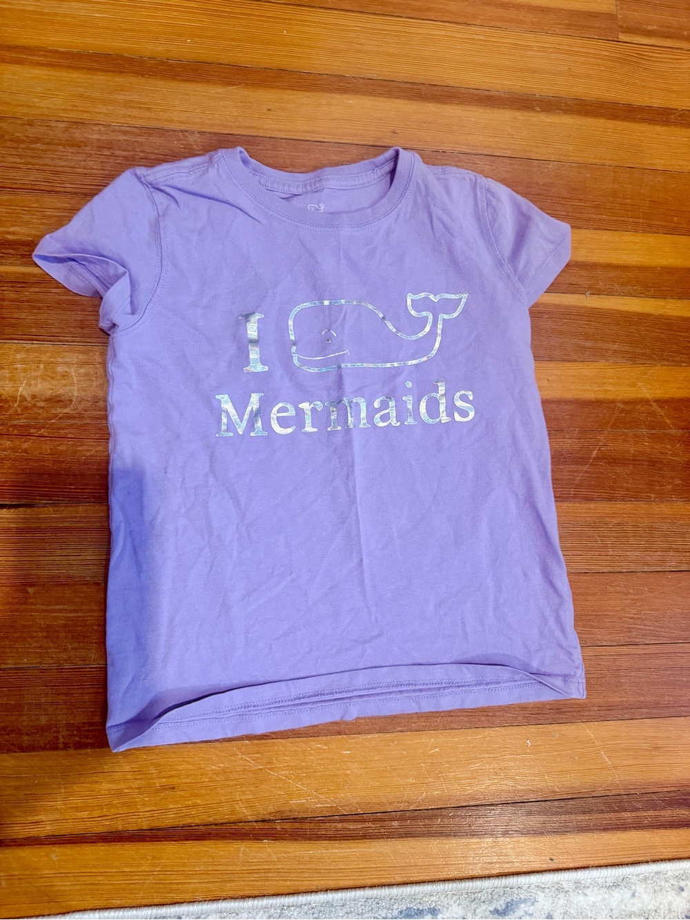 Vineyard Vines Lavender Short Sleeve 'I Mermaids' Tee